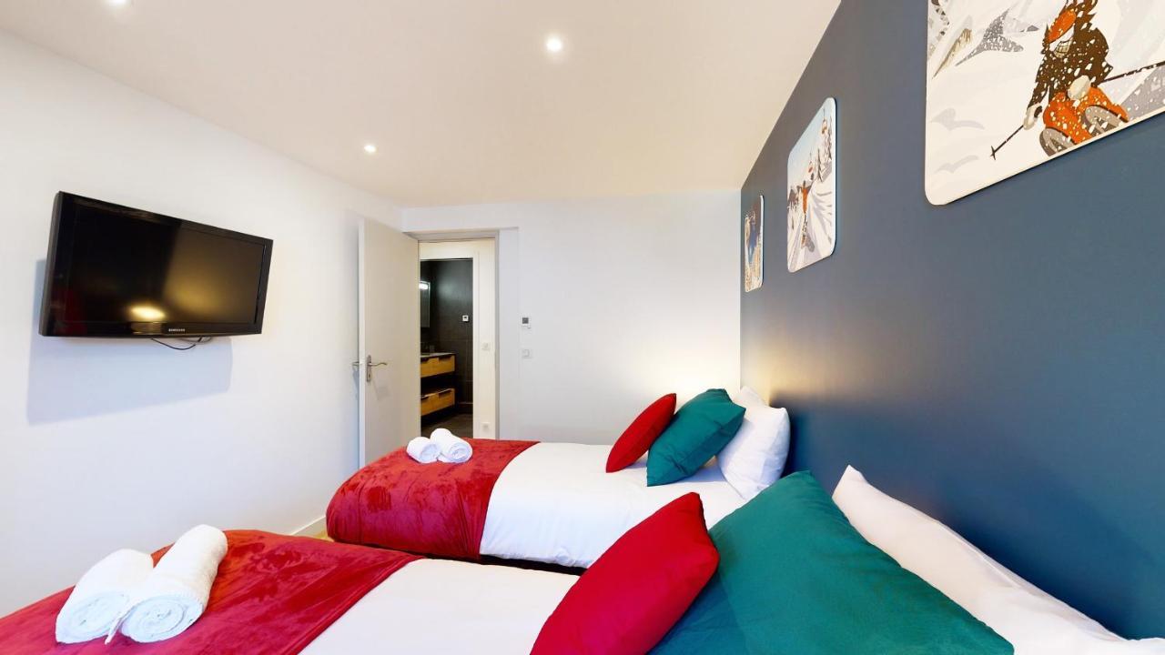 Elegant Et Moderne Avec Vue Montagne Au Coeur De Paradiski - Garage - 8Pers - 90M2 - Sabaudinha La Plagne Esterno foto