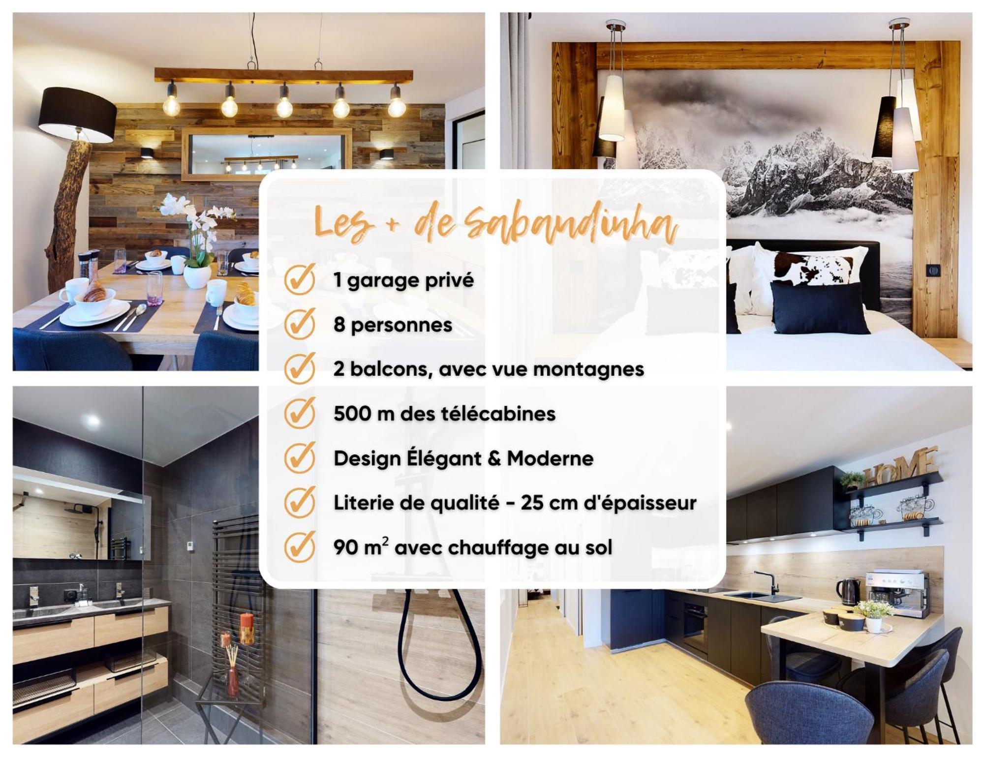 Elegant Et Moderne Avec Vue Montagne Au Coeur De Paradiski - Garage - 8Pers - 90M2 - Sabaudinha La Plagne Esterno foto